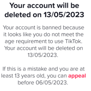 Banned r EDP goes viral on TikTok with new account after